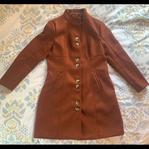 LA Coalition NWT Rust Peacoat from Roolee